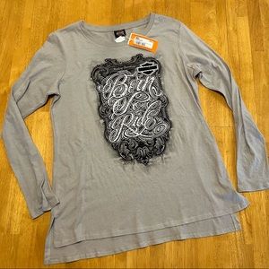 BRAND NEW Harley Davidson Womens long sleeve Outer Banks, NC shirt